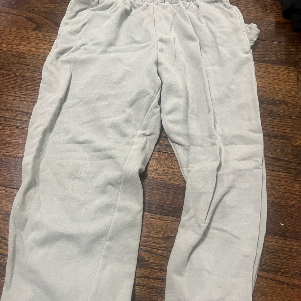 Brandy Melville Rosa sweats baby blue